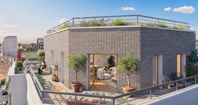 Achat / Vente programme immobilier neuf Aubervilliers à 500 mètres du métro ligne 12 (93300) - Réf. 13126
