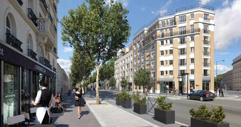 Achat / Vente programme immobilier neuf Aubervilliers à deux pas du grand parc Stalingrad (93300) - Réf. 6684