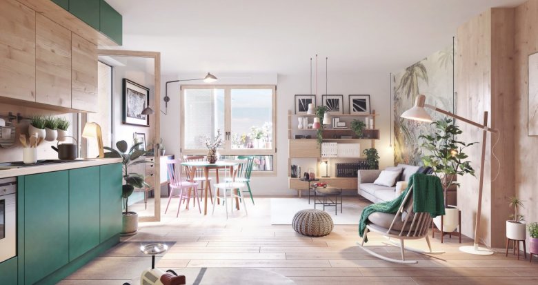 Achat / Vente programme immobilier neuf Aubervilliers écoquartier du Fort (93300) - Réf. 6423