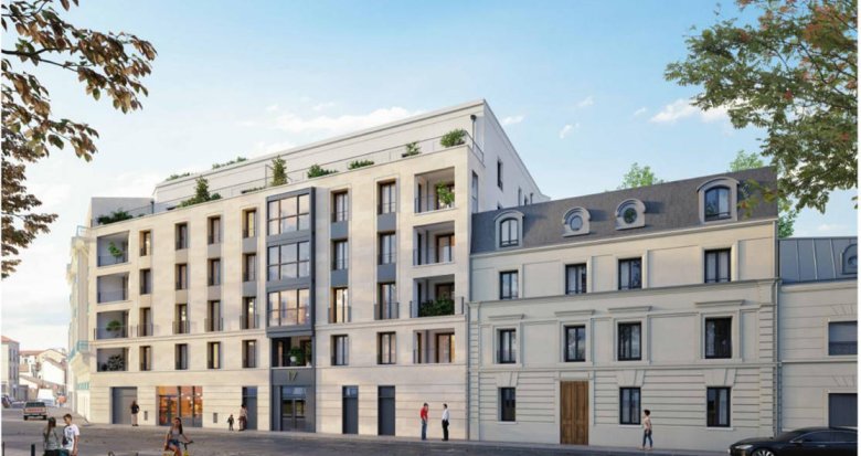 Achat / Vente programme immobilier neuf Aubervilliers en face du Parc Stalingrad (93300) - Réf. 8308