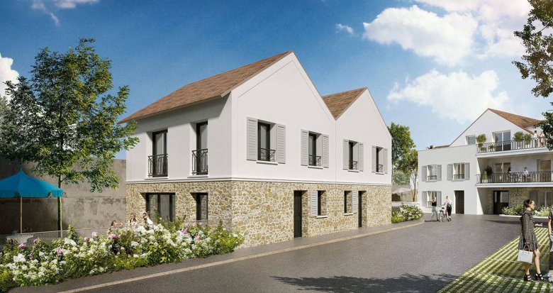 Achat / Vente programme immobilier neuf Ballancourt-sur-Essonne à deux pas du RER D (91610) - Réf. 12671