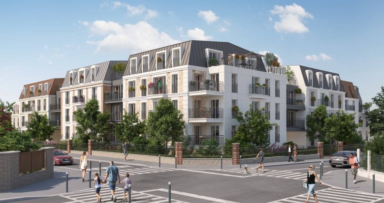 Achat / Vente programme immobilier neuf Beauchamp à 300 mètres de la gare RER (95250) - Réf. 12504