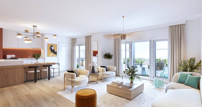 Achat / Vente programme immobilier neuf Bezons à 19 min de La Défense (95870) - Réf. 8038