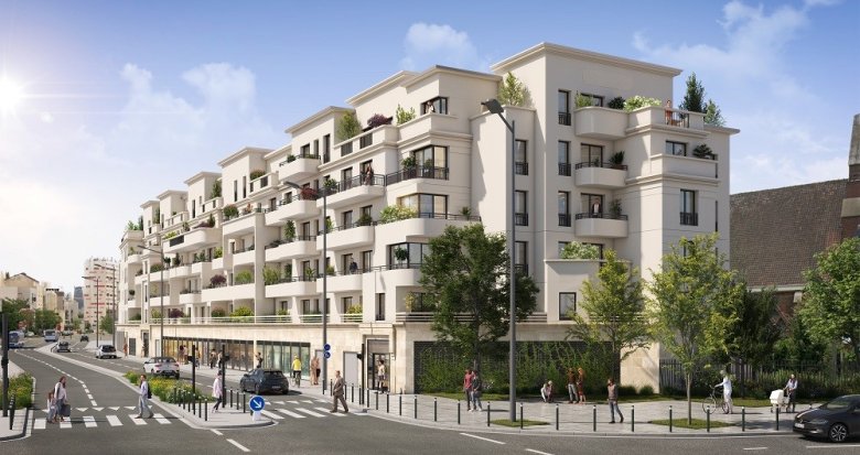 Achat / Vente programme immobilier neuf Bezons coeur de ville entre Mairie et tram 2 (95870) - Réf. 8303