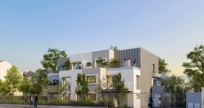 Achat / Vente programme immobilier neuf Bezons quartier résidentiel à 10 min du tram 2 (95870) - Réf. 8349