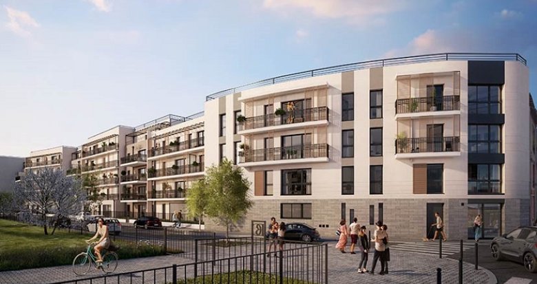 Achat / Vente programme immobilier neuf Bois-Colombes au coeur de l'écoquartier Pompidou Le Mignon (92270) - Réf. 5592