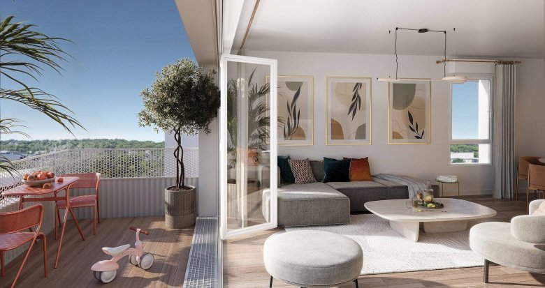 Achat / Vente programme immobilier neuf Bondoufle à deux pas d’un parc de 12 hectares (91070) - Réf. 12562