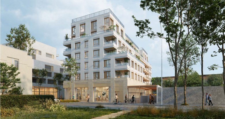 Achat / Vente programme immobilier neuf Bondy à moins de 15 min à pied du tram T1 et future ligne 15 (93140) - Réf. 13374