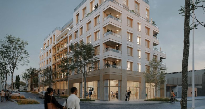 Achat / Vente programme immobilier neuf Bondy à moins de 15 min à pied du tram T1 et future ligne 15 (93140) - Réf. 13374