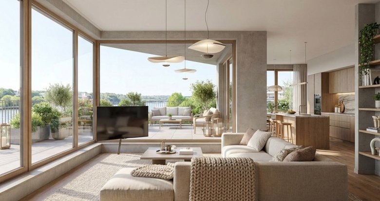 Achat / Vente programme immobilier neuf Boulogne-Billancourt en bord de Seine (92100) - Réf. 13874