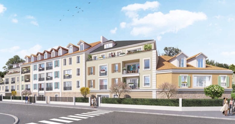 Achat / Vente programme immobilier neuf Brou-sur-Chantereine à deux pas du centre-ville (77177) - Réf. 7838