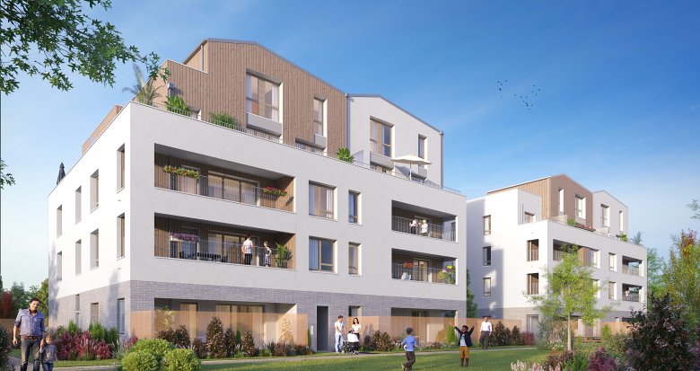 Achat / Vente programme immobilier neuf Bussy-Saint-Georges éco quartier proche toutes commodités (77600) - Réf. 7759