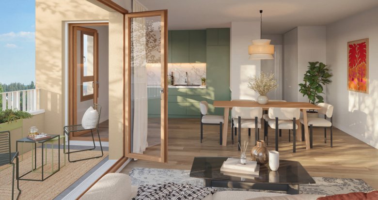 Achat / Vente programme immobilier neuf Bussy-Saint-Georges écoquartier du Sycomore proche RER A (77600) - Réf. 13403