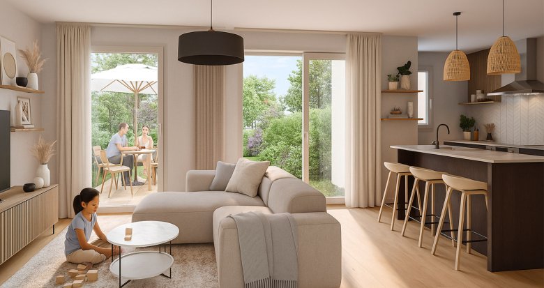 Achat / Vente programme immobilier neuf Cergy à 30 minutes de Paris (95000) - Réf. 13290