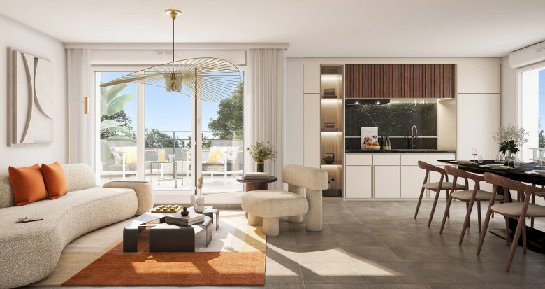 Achat / Vente programme immobilier neuf Cesson à 700m de la gare de Cesson RER D (77240) - Réf. 12704