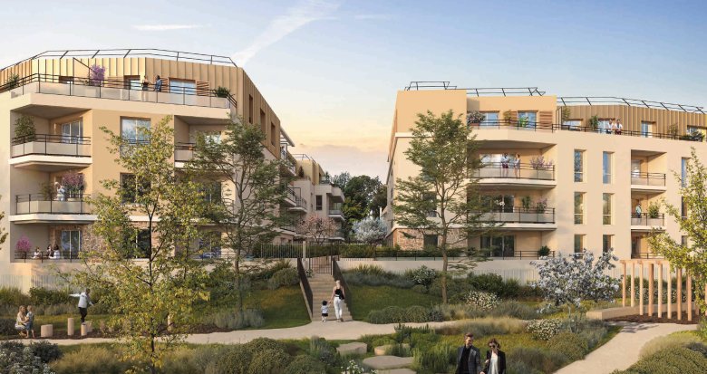Achat / Vente programme immobilier neuf Cesson à 700m de la gare de Cesson RER D (77240) - Réf. 12704