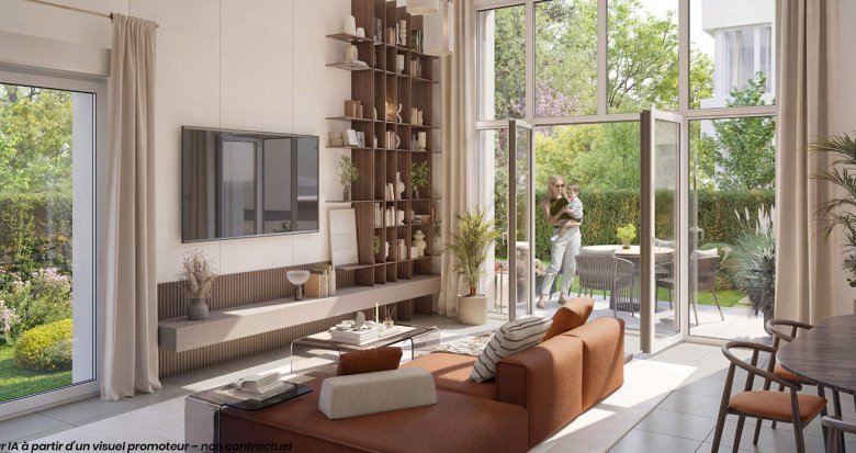 Achat / Vente programme immobilier neuf Champigny-sur-Marne à 10 min de bus du RER A Champigny (94500) - Réf. 13595