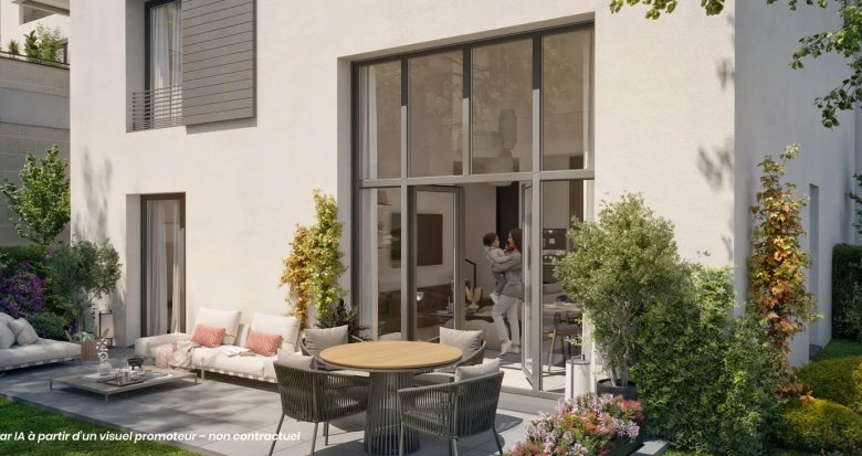 Achat / Vente programme immobilier neuf Champigny-sur-Marne à 10 min de bus du RER A Champigny (94500) - Réf. 13595