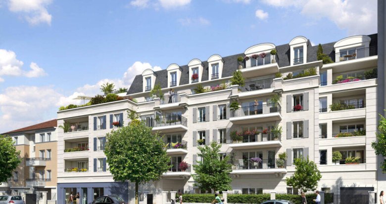 Achat / Vente programme immobilier neuf Champigny-sur-Marne à 200m du parc du Tremblay (94500) - Réf. 6619