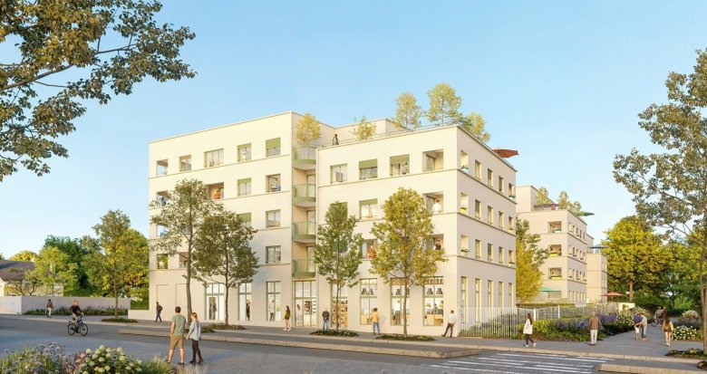 Achat / Vente programme immobilier neuf Chanteloup-les-Vignes à quelques minutes de la ligne J (78570) - Réf. 13078