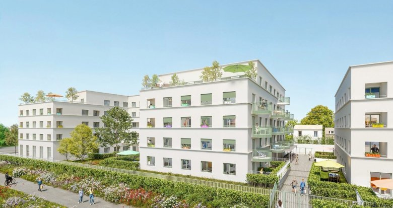 Achat / Vente programme immobilier neuf Chanteloup-les-Vignes à quelques minutes de la ligne J (78570) - Réf. 13078