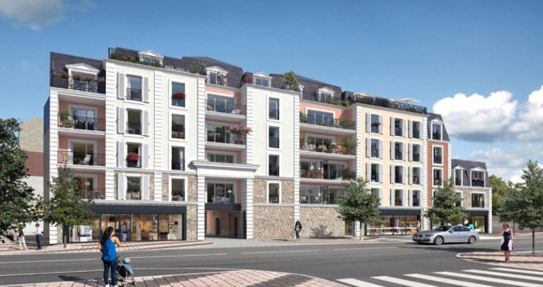 Achat / Vente programme immobilier neuf Chelles à 500m de la gare Chelles-Gournay (77500) - Réf. 4749