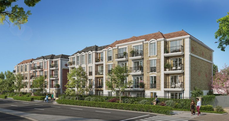 Achat / Vente programme immobilier neuf Chelles à 600m du centre commercial Terre-Ciel (77500) - Réf. 8624