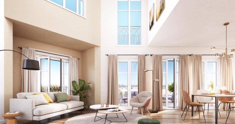 Achat / Vente programme immobilier neuf Clamart au coeur du nouveau quartier Grand Canal (92140) - Réf. 6425