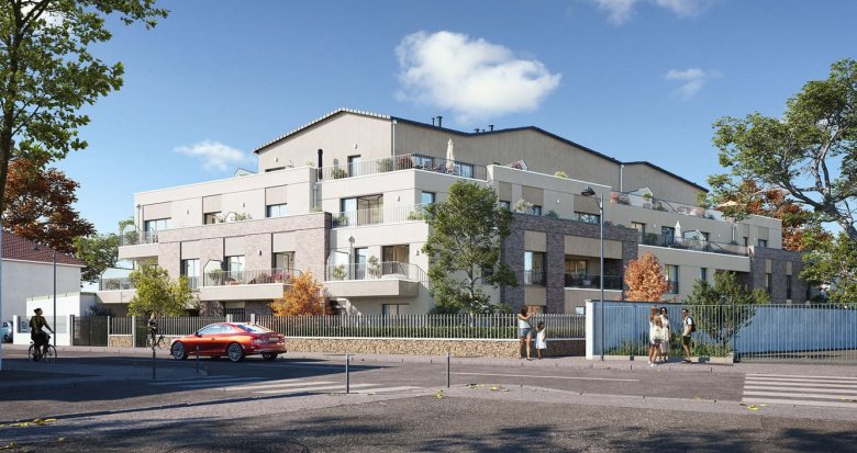 Achat / Vente programme immobilier neuf Clichy-sous-Bois à 35 min de Paris Gare du Nord (93390) - Réf. 8126