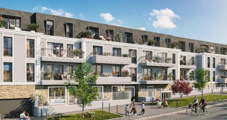 Achat / Vente programme immobilier neuf Clichy-sous-Bois La Butte-Les Limites (93390) - Réf. 8117