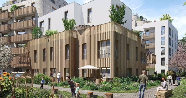 Achat / Vente programme immobilier neuf Colombes à 15 min à pied du métro 13 (92700) - Réf. 7978