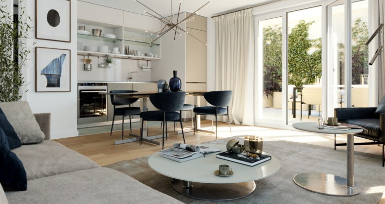 Achat / Vente programme immobilier neuf Colombes proche quai de Seine à 4 min à pied du tramway T2 (92700) - Réf. 13338