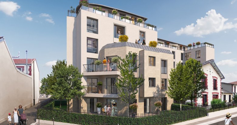 Achat / Vente programme immobilier neuf Colombes proche quai de Seine à 4 min à pied du tramway T2 (92700) - Réf. 13338