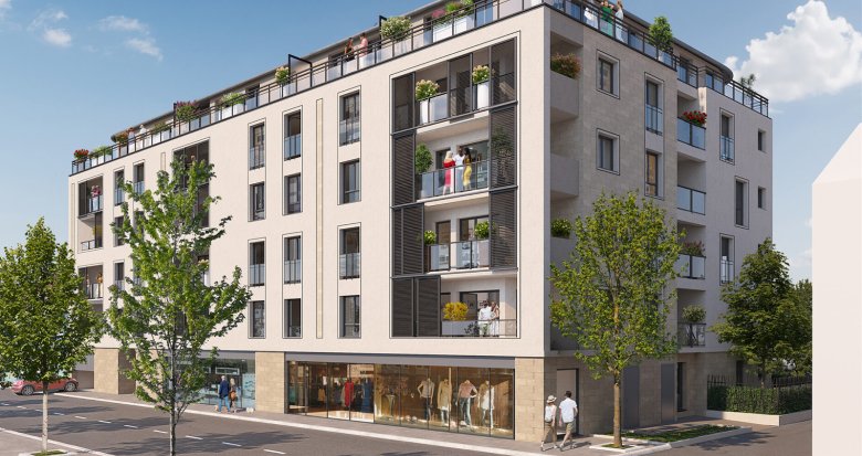 Achat / Vente programme immobilier neuf Colombes proche quai de Seine à 4 min à pied du tramway T2 (92700) - Réf. 13338