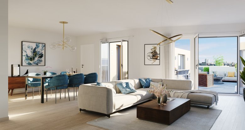 Achat / Vente programme immobilier neuf Courbevoie coeur de ville à 5 min de la gare Transilien L (92400) - Réf. 8242