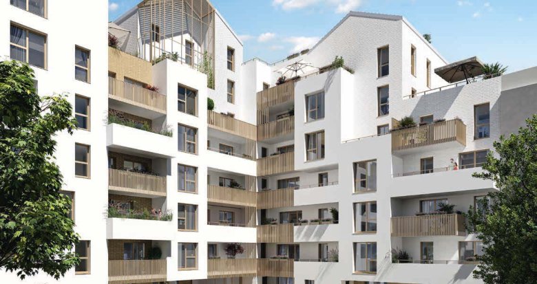 Achat / Vente programme immobilier neuf Créteil à 5 min à pied de la ligne 8 (94000) - Réf. 8655