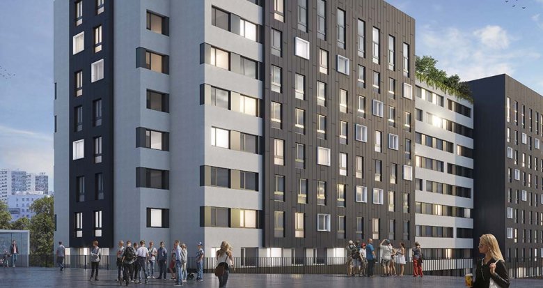 Achat / Vente programme immobilier neuf Créteil résidence étudiante proche métro 8 et centre commercial (94000) - Réf. 8538