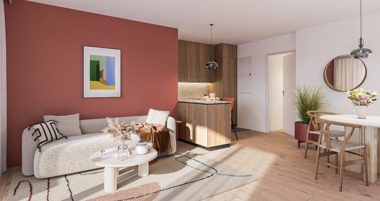 Achat / Vente programme immobilier neuf Crosne à seulement 9 min à vélo du RER D (91560) - Réf. 12469