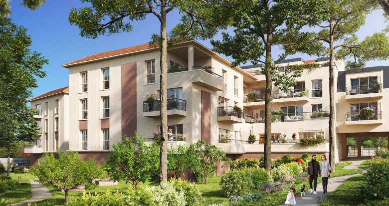 Achat / Vente programme immobilier neuf Crosne proche Parc du Moulin (91560) - Réf. 8274