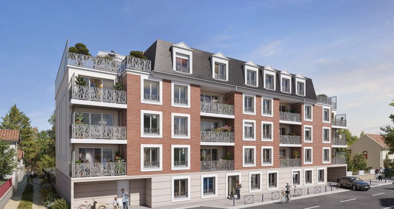 Achat / Vente programme immobilier neuf Dammarie-les-Lys à 500m de la gare RER de Melun (77190) - Réf. 7556