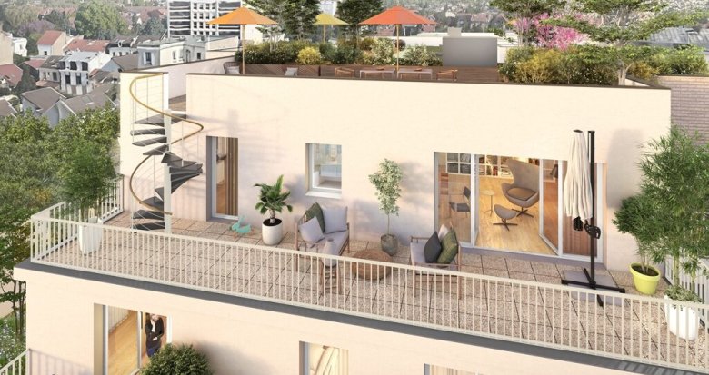 Achat / Vente programme immobilier neuf Deuil-la-Barre à 600m des gares d'Enghien-les-Bains (95170) - Réf. 7791