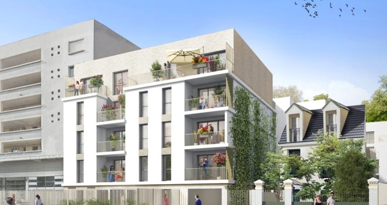 Achat / Vente programme immobilier neuf Deuil-la-Barre à 600m des gares d'Enghien-les-Bains (95170) - Réf. 7791