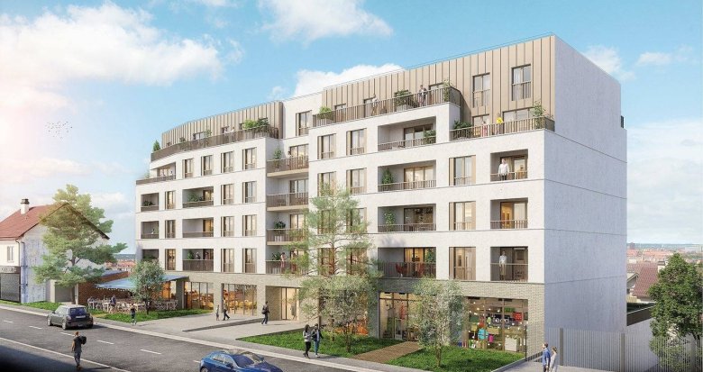 Achat / Vente programme immobilier neuf Drancy à 100 m du RER B reliant Paris en 20 min (93700) - Réf. 12477