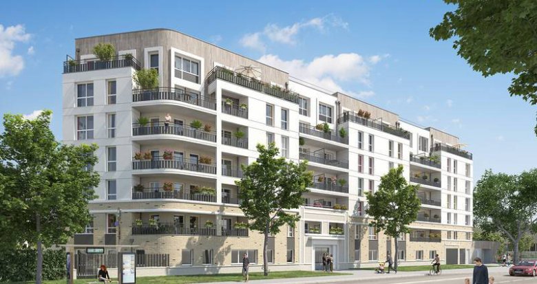 Achat / Vente programme immobilier neuf Drancy cadre pavillonnaire proche centre (93700) - Réf. 7341
