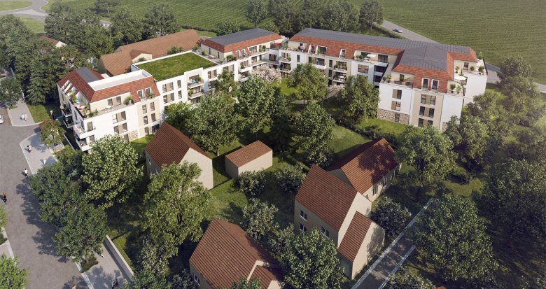Achat / Vente programme immobilier neuf Ecquevilly à 15min en voiture de la gare Transilien J (78920) - Réf. 12896