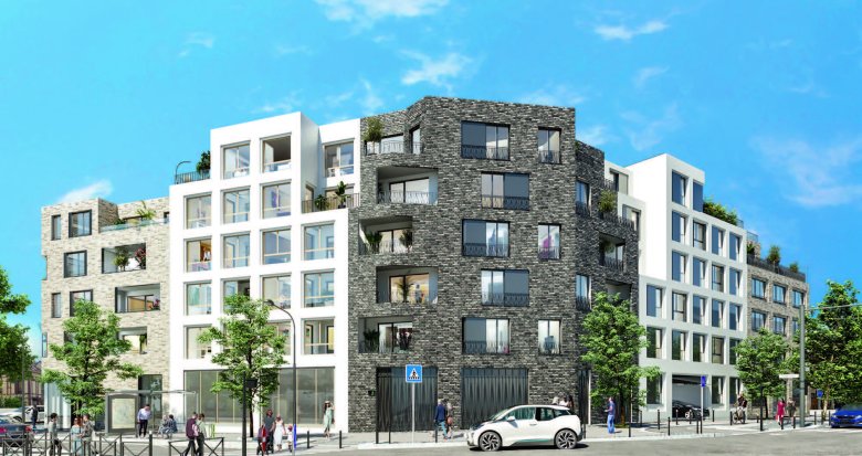 Achat / Vente programme immobilier neuf Epinay-sur-Seine à 450m du RER et du Tram (93800) - Réf. 7907