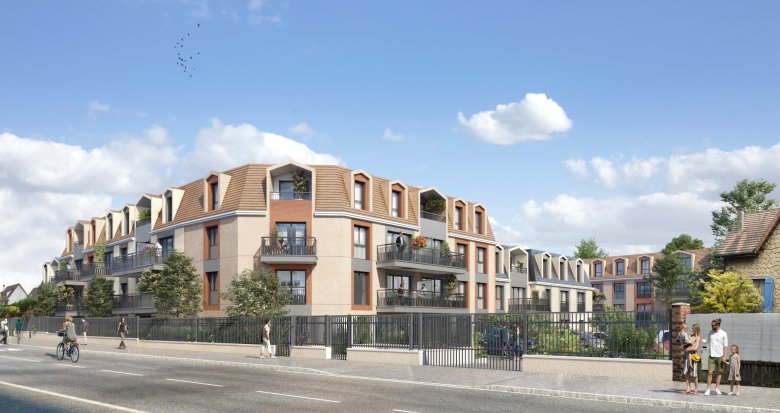 Achat / Vente programme immobilier neuf Eragny à 11 min de la gare de Saint-Ouen-l'Aumône (95610) - Réf. 7977