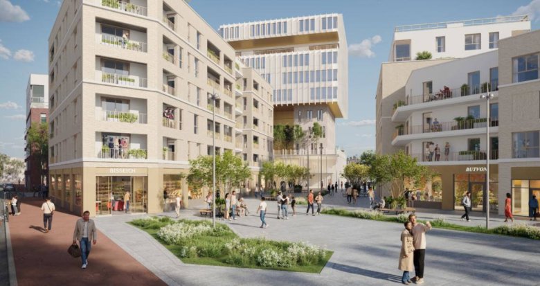 Achat / Vente programme immobilier neuf Fontenay-sous-Bois à 25 minutes du centre de Paris (94120) - Réf. 12629