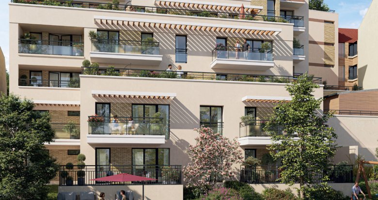 Achat / Vente programme immobilier neuf Fontenay-sous-Bois à 6 min du RER A (94120) - Réf. 12982