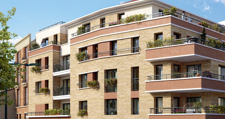 Achat / Vente programme immobilier neuf Fontenay-sous-Bois à 6 min du RER A (94120) - Réf. 12982